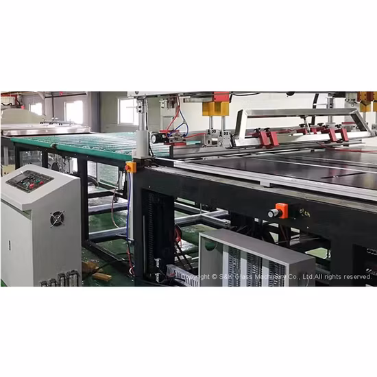 Linha de impressão de tela de seda de vidro para forno Sanken Máquina de impressão de vidro doméstico